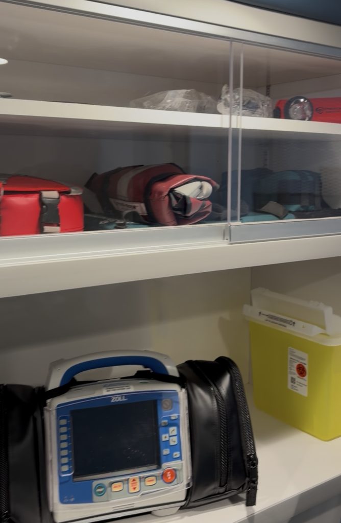 Visite d'une unité de soins SPU