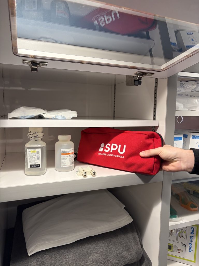 Visite d'une unité de soins SPU