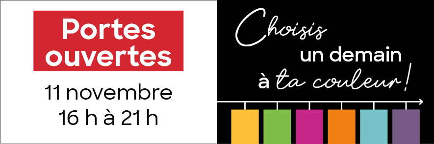 Portes ouvertes 11 novembre 2026 • 16 h à 21 h